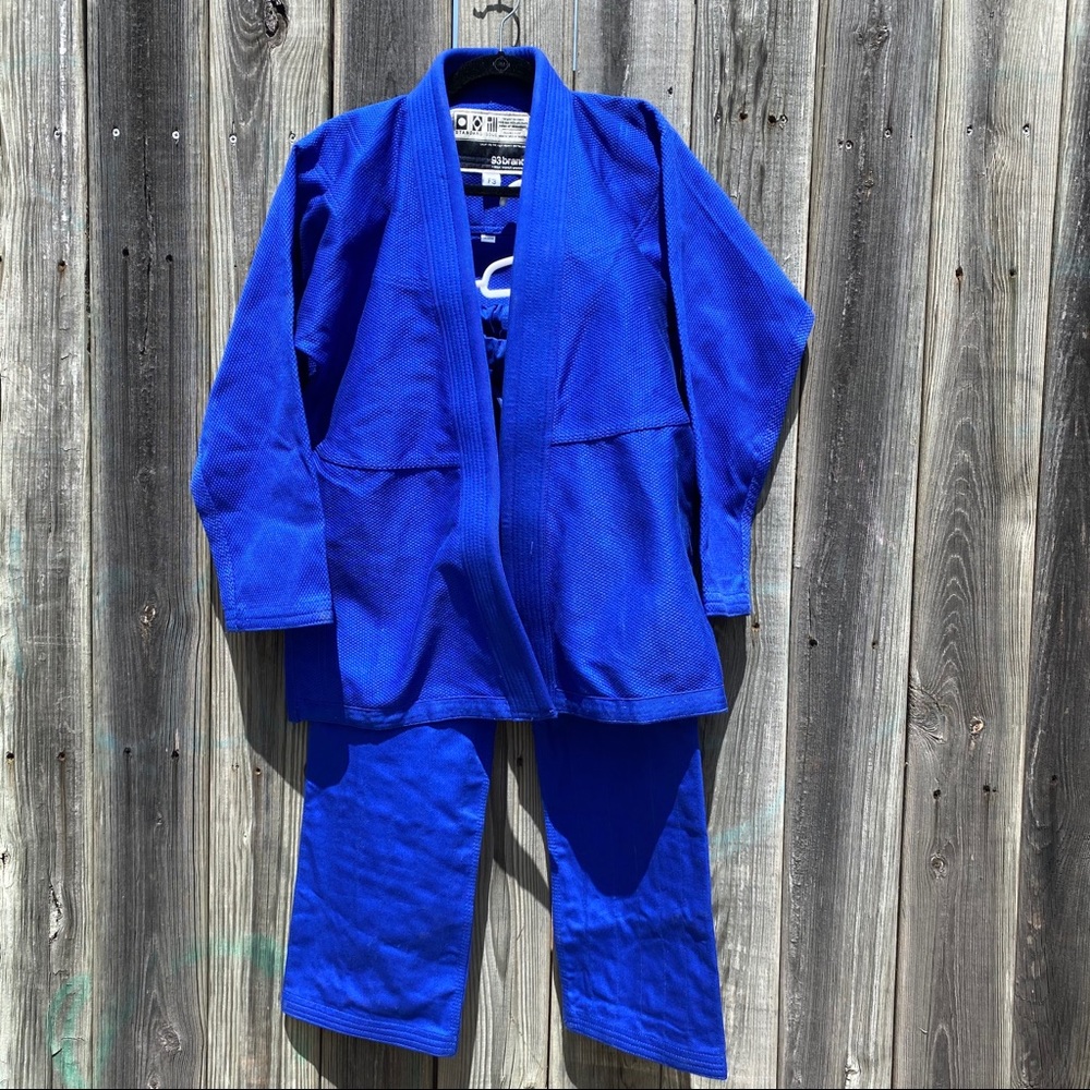 93 BRAND STANDARD ISSUE BJJ BLUE GI F3 $99.99